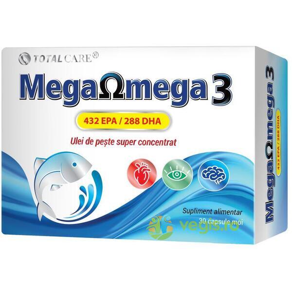 Mega Omega 432EPA/288DHA 30cps, COSMOPHARM, Capsule, Comprimate, 1, Vegis.ro