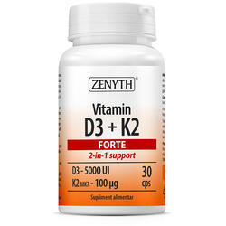 Vitamina D3+K2 Forte 30cps ZENYTH PHARMA