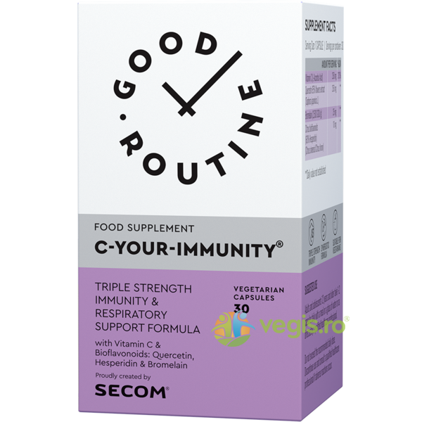 C Your Immunity 30cps vegetale Secom,, GOOD ROUTINE, Capsule, Comprimate, 2, Vegis.ro