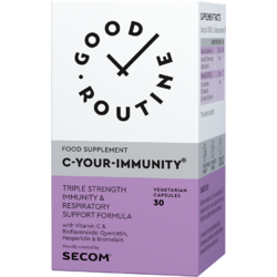 C Your Immunity (Vitamina C cu Quercetina) 30cps vegetale Secom, GOOD ROUTINE