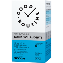 Build Your Joints 30cps vegetale Secom, GOOD ROUTINE