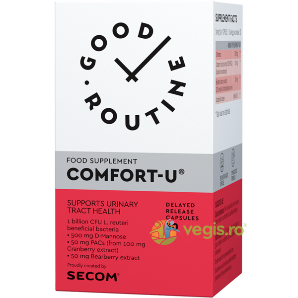 Comfort-U 30cps Secom,, GOOD ROUTINE, Capsule, Comprimate, 2, Vegis.ro