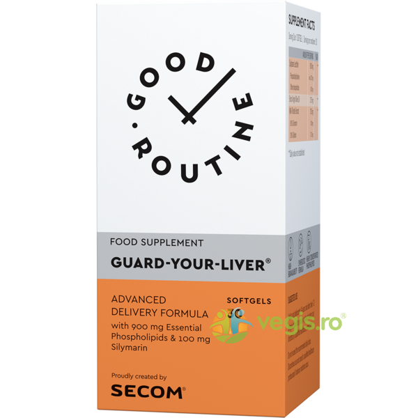 Guard Your Liver 30cps moi Secom,, GOOD ROUTINE, Capsule, Comprimate, 2, Vegis.ro