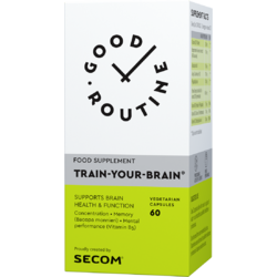 Train Your Brain 60cps vegetale Secom, GOOD ROUTINE