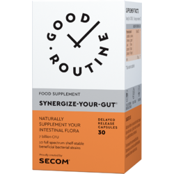 Synergize Your Gut 30cps Secom, GOOD ROUTINE