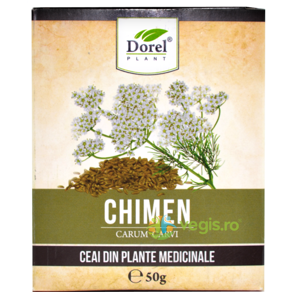 Ceai de Chimen 50g, DOREL PLANT, Ceaiuri vrac, 1, Vegis.ro