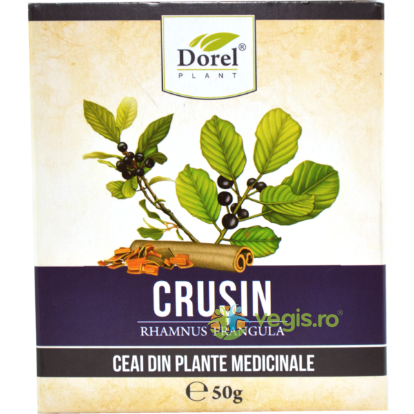 Ceai de Crusin 50g, DOREL PLANT, Ceaiuri vrac, 1, Vegis.ro