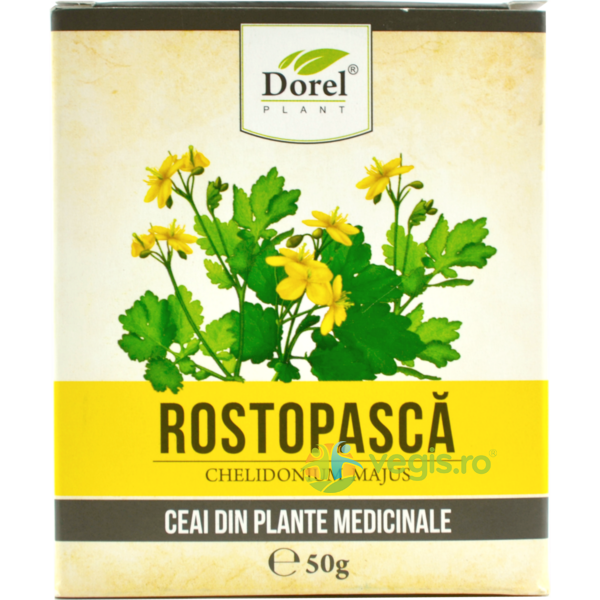 Ceai de Rostopasca 50g, DOREL PLANT, Ceaiuri vrac, 1, Vegis.ro