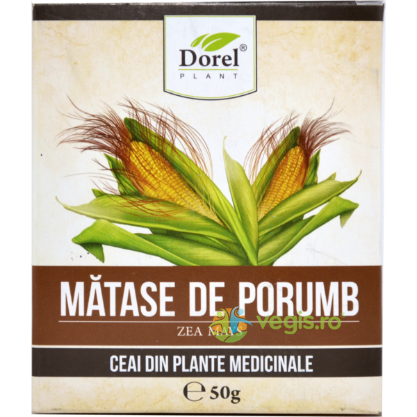 Ceai de Matase de Porumb 50g, DOREL PLANT, Ceaiuri vrac, 1, Vegis.ro
