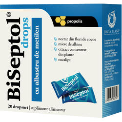 BiSeptol - Dropsuri cu Albastru de Metilen 20buc DACIA PLANT
