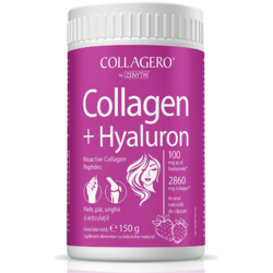 Collagen + Hyaluron  cu Aroma de Capsuni 150g ZENYTH PHARMA