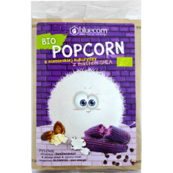 Popcorn (Porumb Albastru) cu Sare si Unt de Shea Ecologic/Bio 100g POPCROP
