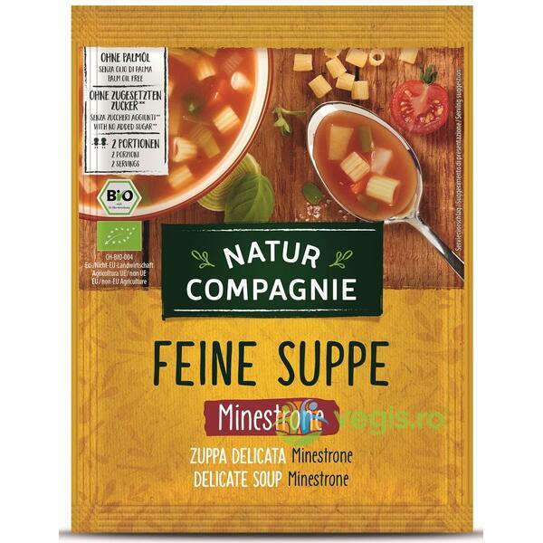 Supa Instant Minestrone cu paste Ecologica/Bio 50g, NATUR COMPAGNIE, Condimente, 1, Vegis.ro