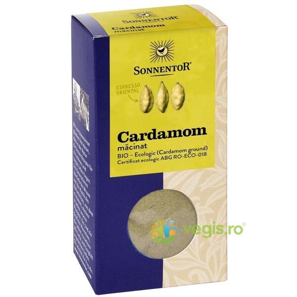Cardamom Macinat Ecologic/Bio 50g, SONNENTOR, Condimente, 1, Vegis.ro
