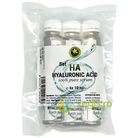 Set Acid Hialuronic 6buc.x10ml, HYPERICUM, Cosmetice ten, 2, Vegis.ro