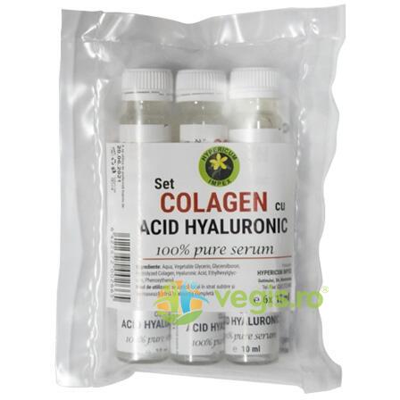 Set Colagen si Acid Hialuronic 6buc.x10ml, HYPERICUM, Cosmetice ten, 2, Vegis.ro