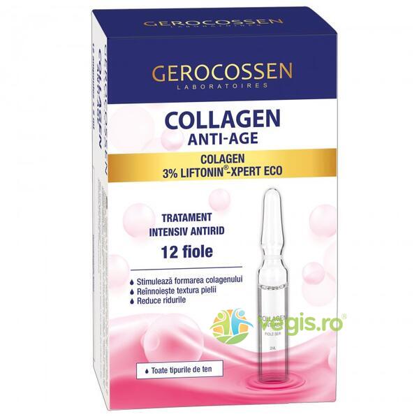 Tratament Intensiv Antirid Collagen 12 fiole x 2ml, GEROCOSSEN, Cosmetice ten, 1, Vegis.ro