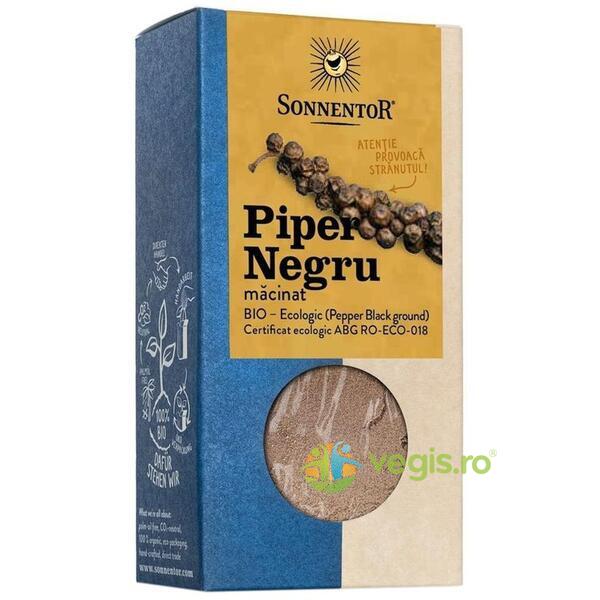 Piper Negru Macinat Ecologic/Bio 50g, SONNENTOR, Condimente, 1, Vegis.ro
