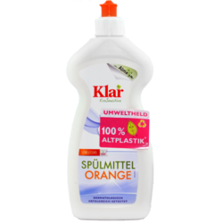 Detergent Lichid Sensitiv pentru Vase cu Portocale Ecologic/Bio 500ml KLAR