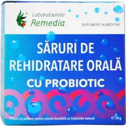 Saruri de Rehidratare Orala 10 dz + Probiotic 10dz REMEDIA