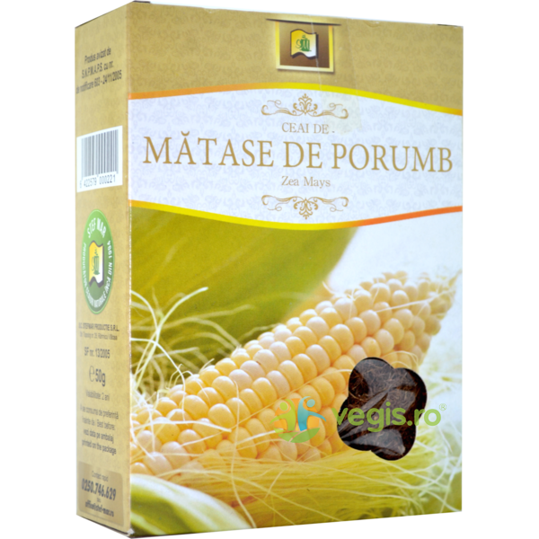 Ceai Matase De Porumb 50gr, STEFMAR, Ceaiuri vrac, 1, Vegis.ro