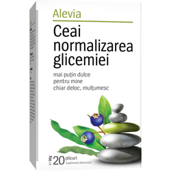 Ceai Normalizarea Glicemiei 20dz ALEVIA