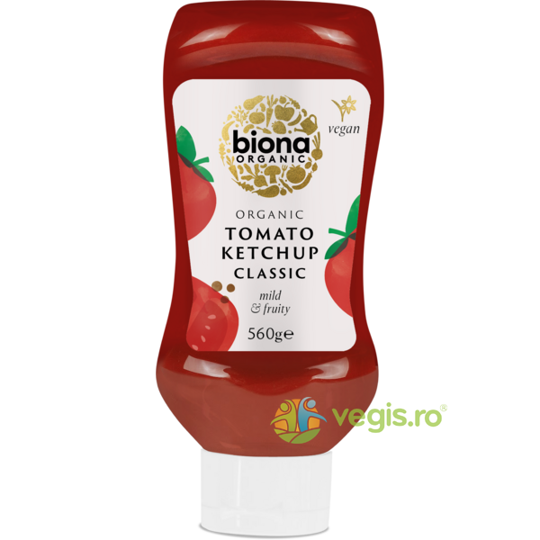 Ketchup Clasic Ecologic/Bio 560g, BIONA, Alimente BIO/ECO, 1, Vegis.ro