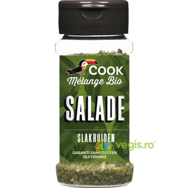 Mix de Condimente pentru Salata fara Gluten (Solnita) Ecologic/Bio 20g, COOK, Condimente, 1, Vegis.ro