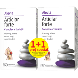 Pachet Articlar Forte Complex Articulatii 60cpr+60cpr ALEVIA