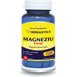 Magneziu Forte 30cps HERBAGETICA