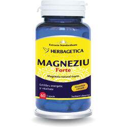 Magneziu Forte 60cps HERBAGETICA