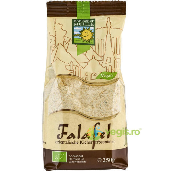 Mix pentru Falafel Ecologic/Bio 250g, BOHLSENER MUEHLE, Faina, Tarate, Grau, 1, Vegis.ro