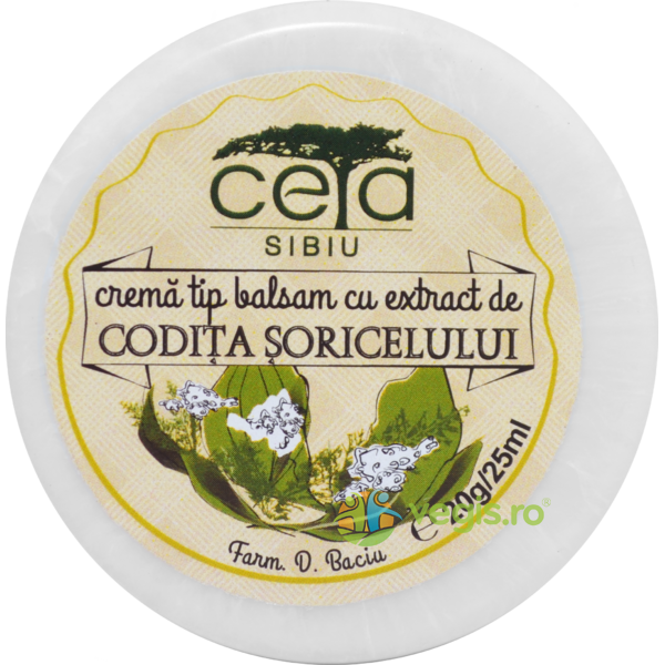 Unguent cu Extract de Coada Soricelului 20g, CETA SIBIU, Unguente, Geluri Naturale, 1, Vegis.ro