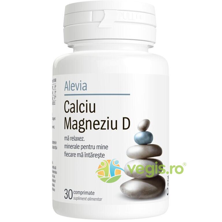 Calciu Magneziu Vitamina D 30cpr 30cpr Capsule, Comprimate