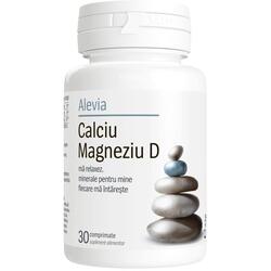 Calciu Magneziu Vitamina D 30cpr ALEVIA