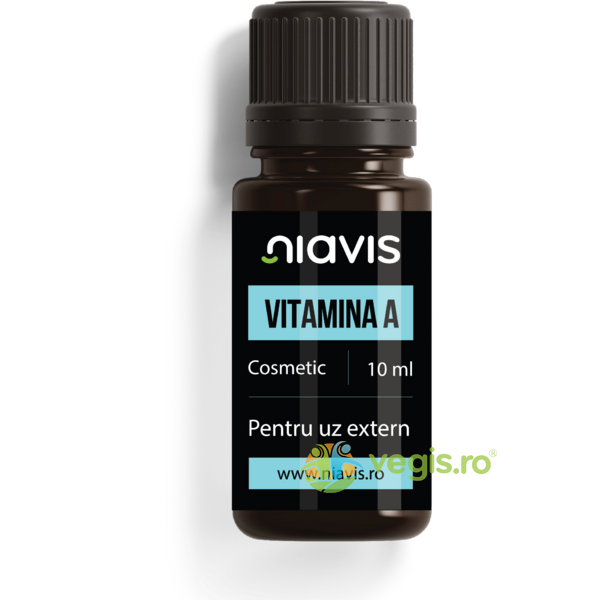 Vitamina A - Uz Cosmetic 10ml, NIAVIS, Ingrediente Cosmetice Naturale, 1, Vegis.ro