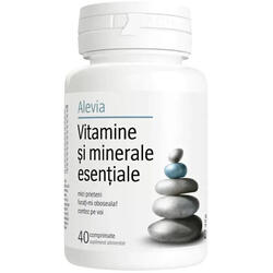 Vitamine Si Minerale Esentiale 40 cpr ALEVIA