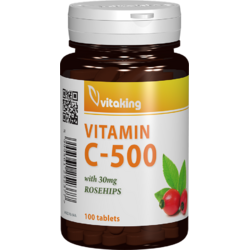 Vitamina C 500mg cu Macese 100tb VITAKING