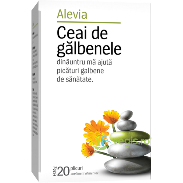 Ceai de Galbenele 20dz, ALEVIA, Ceaiuri doze, 1, Vegis.ro