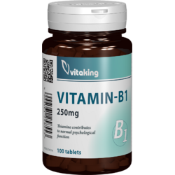 Vitamina B1 250mg 100tb VITAKING