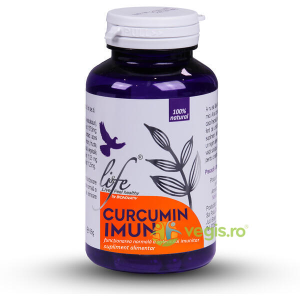 Curcumin Imun 60cps, BIONOVATIV, Capsule, Comprimate, 1, Vegis.ro