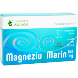 Magneziu Marin 150mg 30cpr REMEDIA