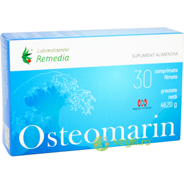 Osteomarin 30cpr, REMEDIA, Capsule, Comprimate, 1, Vegis.ro