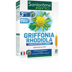Griffonia Rhodiola 20fiole SANTAROME