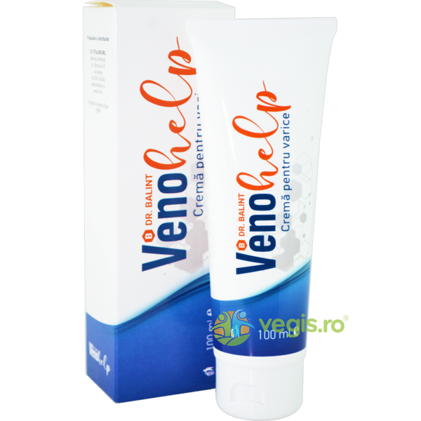 Crema Varice Venohelp 100ml, VITALION, Unguente, Geluri Naturale, 1, Vegis.ro