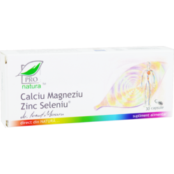 Calciu Magneziu Zinc Seleniu 30cps MEDICA