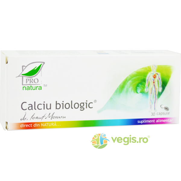 Calciu Biologic 30cps, MEDICA, Capsule, Comprimate, 1, Vegis.ro