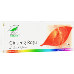 Ginseng Rosu 30cps MEDICA