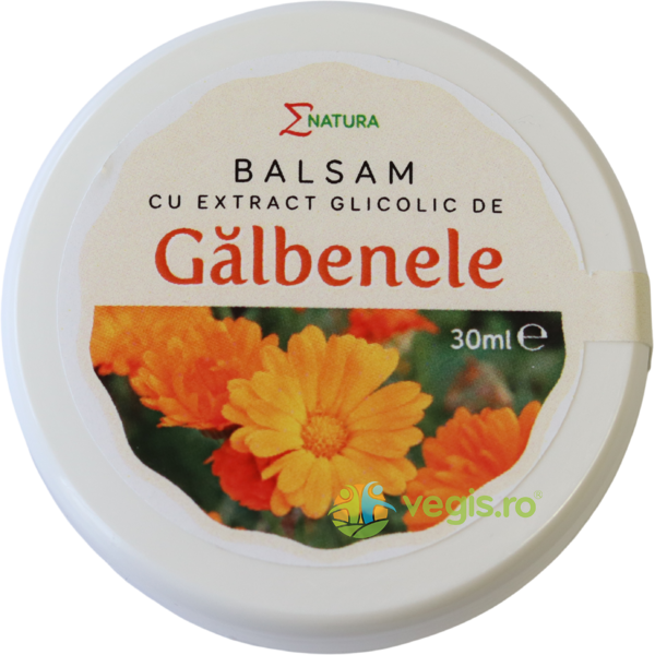 Balsam cu Extract Glicolic de Galbenele 30ml, ENATURA, Unguente, Geluri Naturale, 1, Vegis.ro
