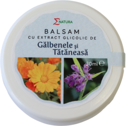 Balsam cu Extract Glicolic de Galbenele si Tataneasa 30ml ENATURA